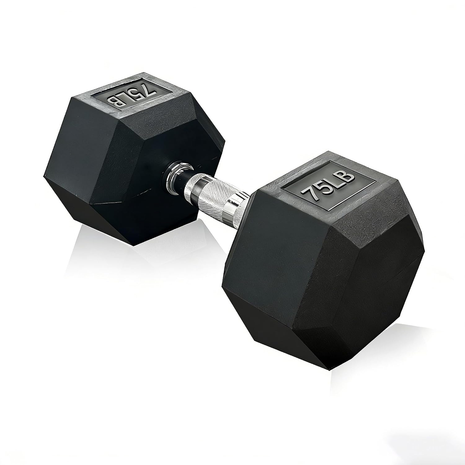 Hex Dumbbell Set - Rubber Hex Dumbbell, Multiple Weight Options