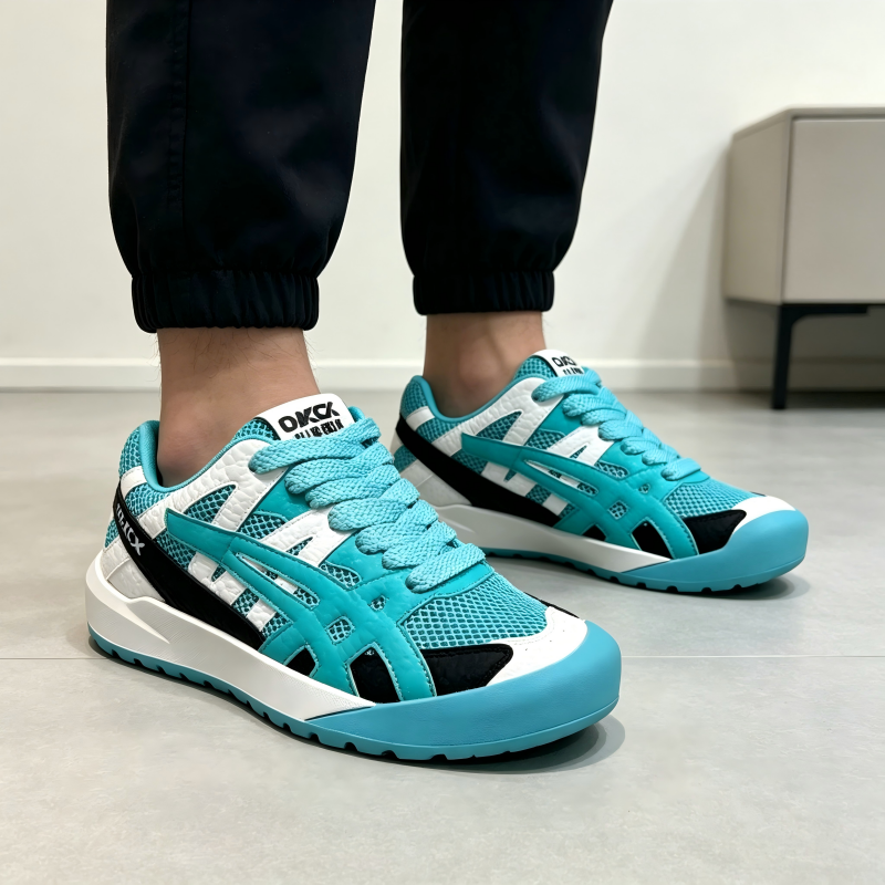 Home Gym Outdoor - Men Breathable Mesh Retro Casual Sneakers