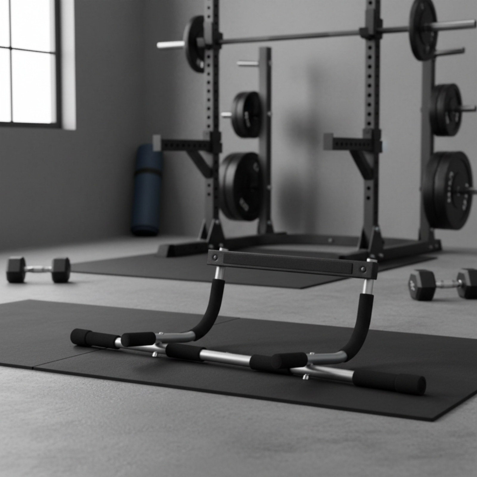 Home Gym In Apartment - Doorway Pull-up Bar No Drilling Pull-up
