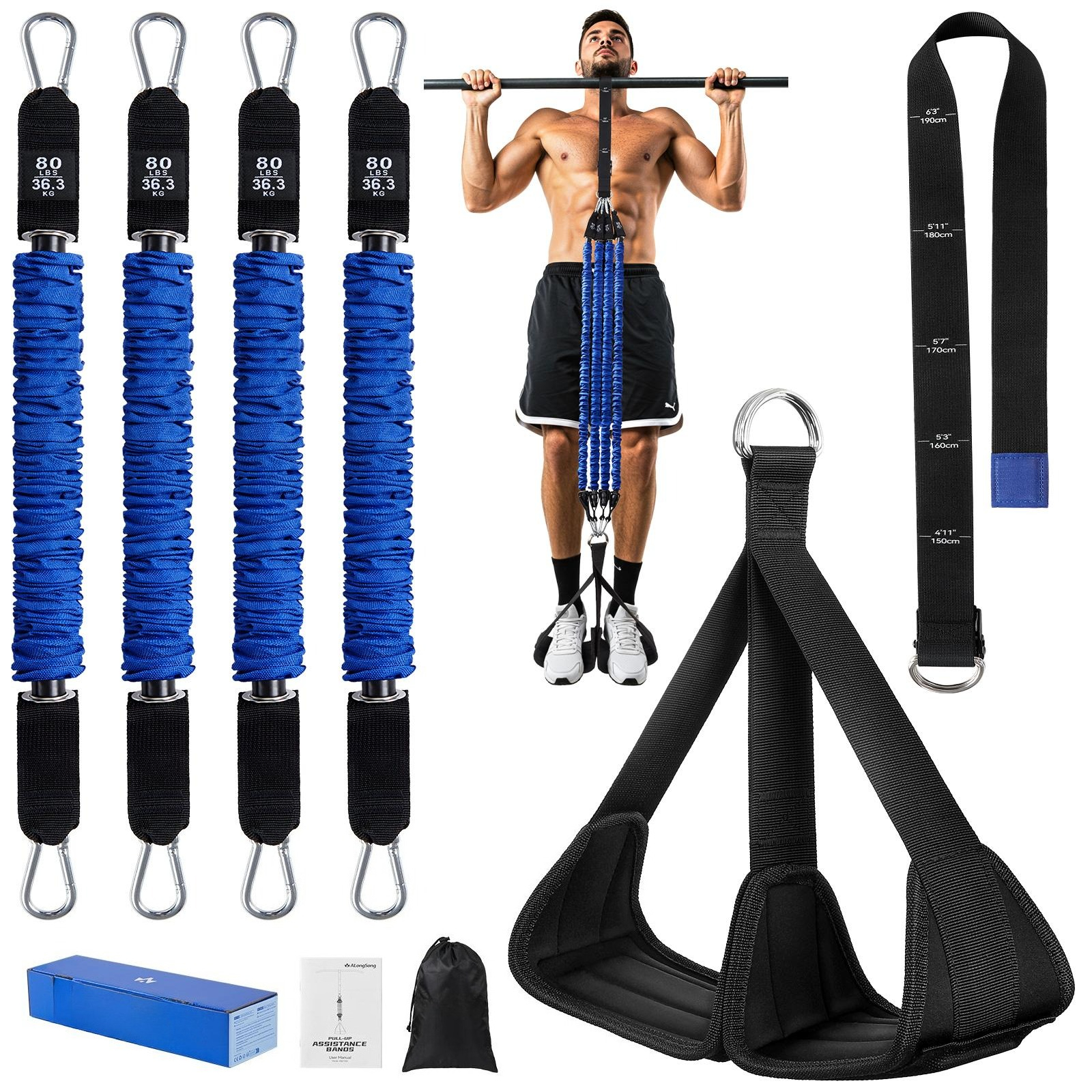 Home Gym Luxury - Heavy Duty Pull Up Assist Bands