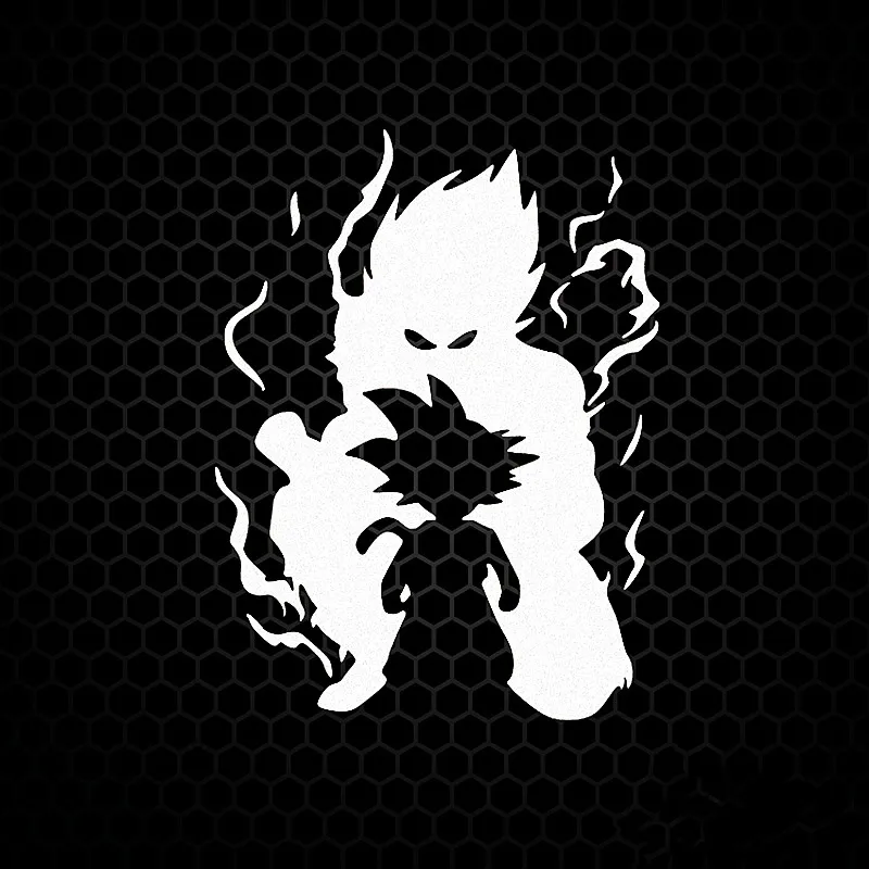 Weight Plate Bumper - Car Stickers Son Goku Kakarotto Saiyan