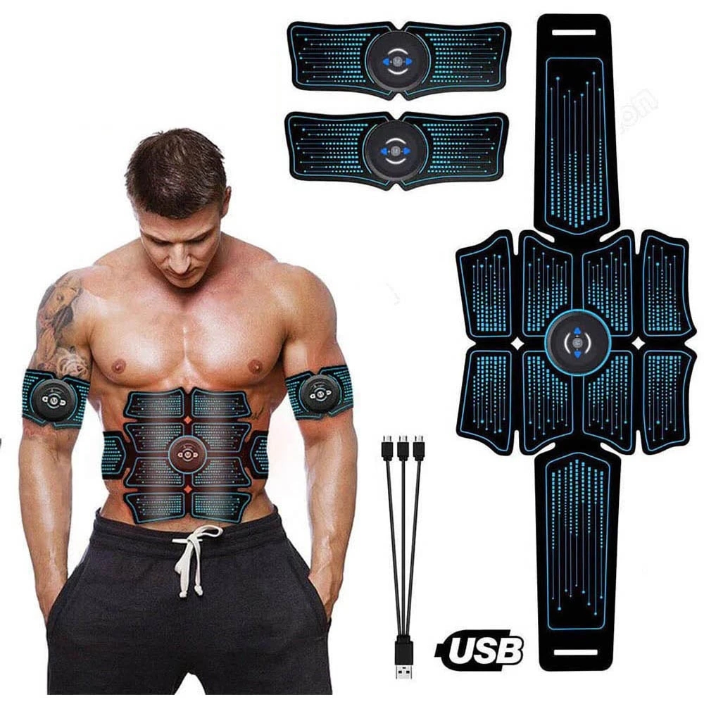 Home Gym Needs - EMS Abdominal Muscle Stimulator Electric Massager