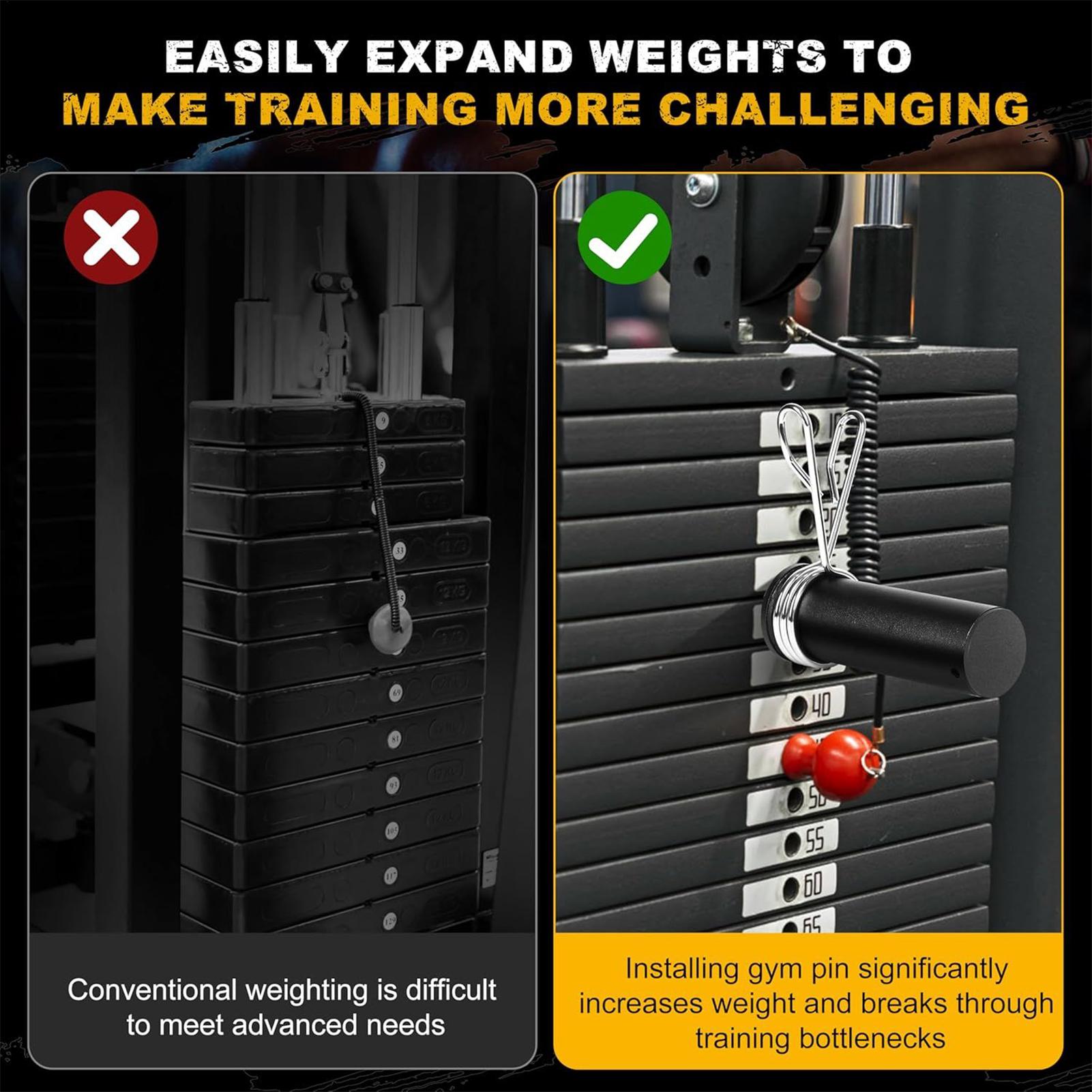 Home Gym Mma - Gym Pin With Spring Clip Collar