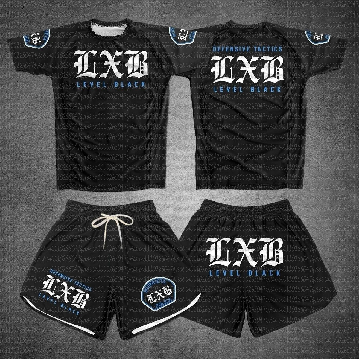 Home Gym Outdoor - Quick Drying Black V1 LXB AJJ
