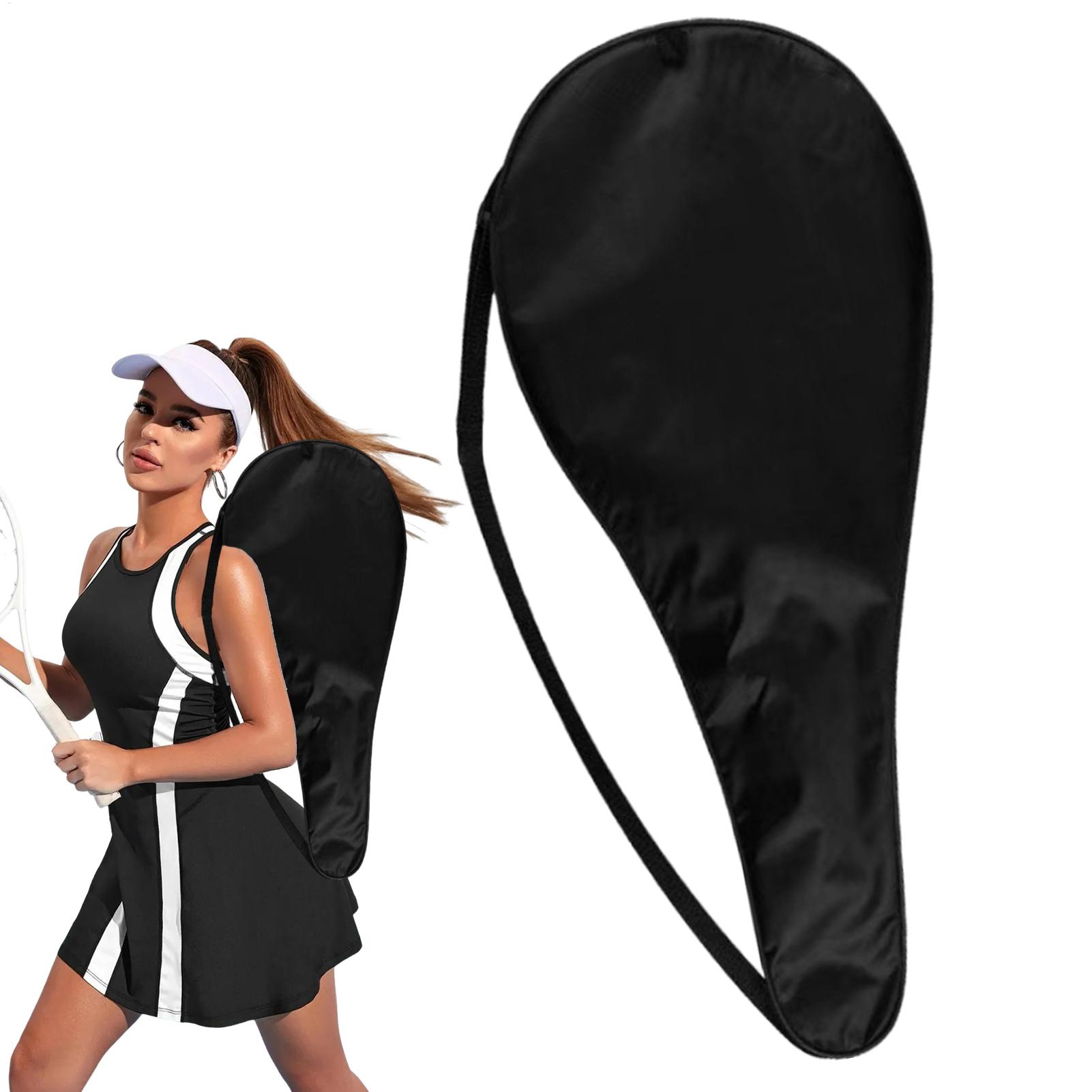 Home Gym Outdoor - Oxford Black Padel Paddle Bag Cover