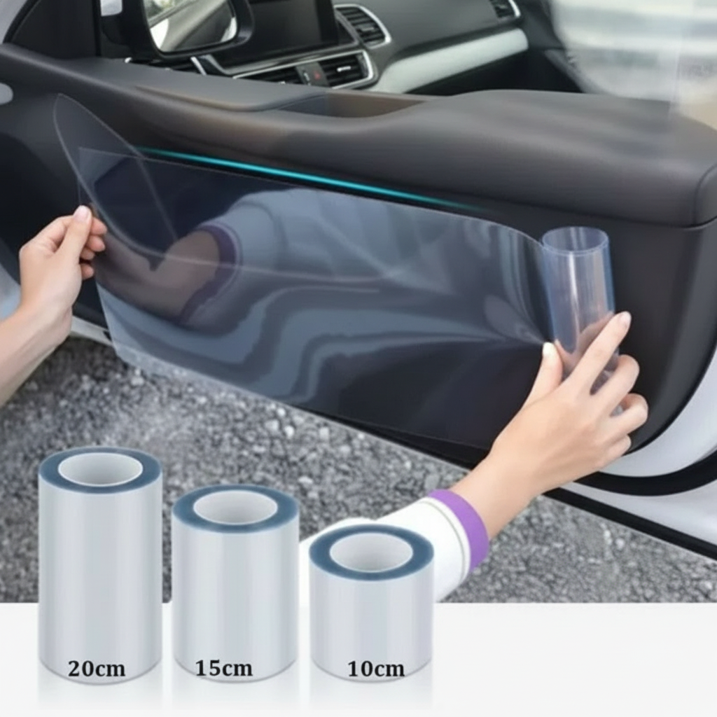 Weight Plate Bumper - Car Anti Scratch Protective Film Transparent
