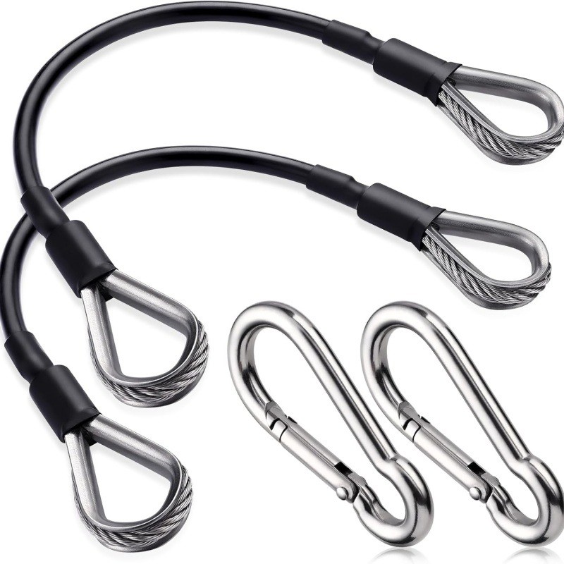Home Gym Mma - 1/2Pcs 25cm Gym Cable Extension Compatible