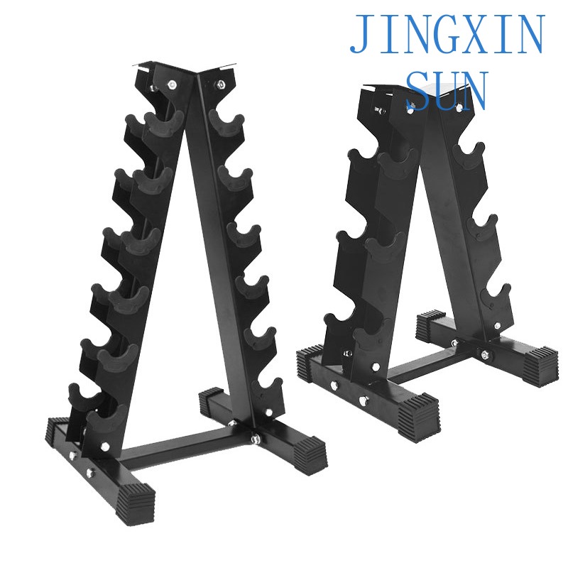 Hex Dumbbell Set - 3/5/6/10 Pair Dumbbell Set Storage Rack