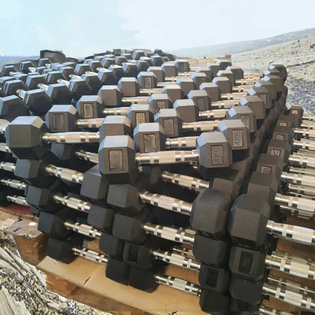 Cast Iron Hex Dumbbells for Ho - Hex Dumbbell Set review and price