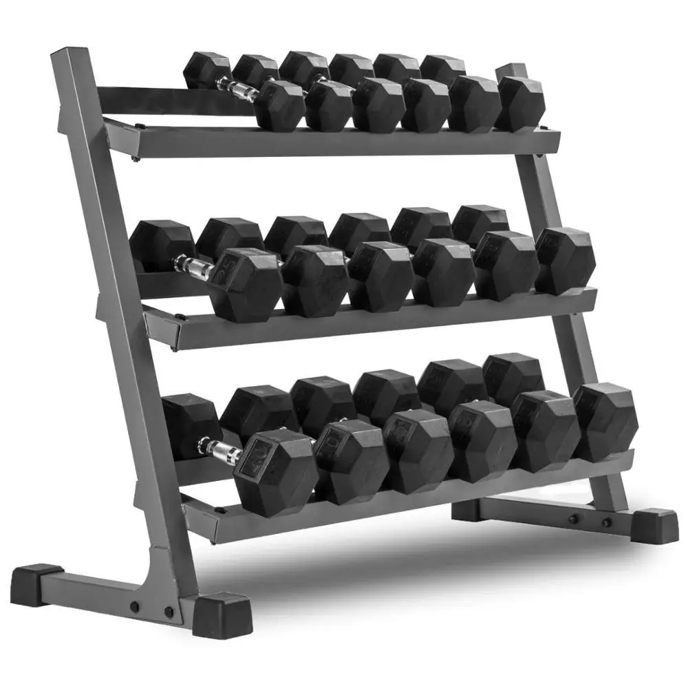 New Product Wholesale Rubber C - Hex Dumbbell Set review and price