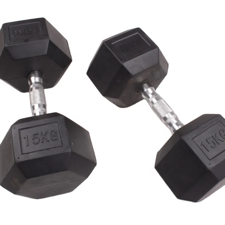New Product Wholesale Rubber C - Hex Dumbbell Set review and price