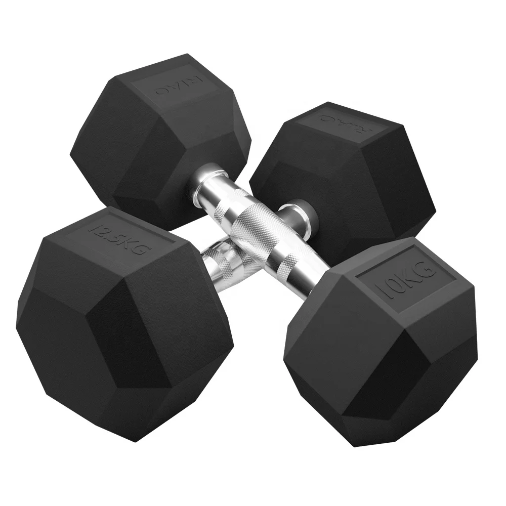 New Product Wholesale Rubber C - Hex Dumbbell Set review and price