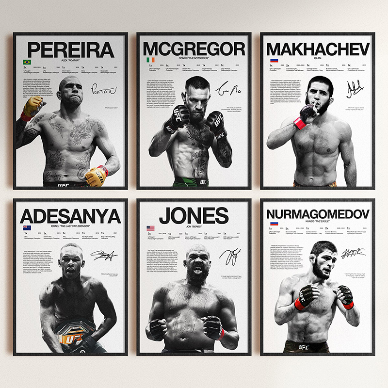 Famous Boxing Legends Fighting - Home Gym Mma review and price