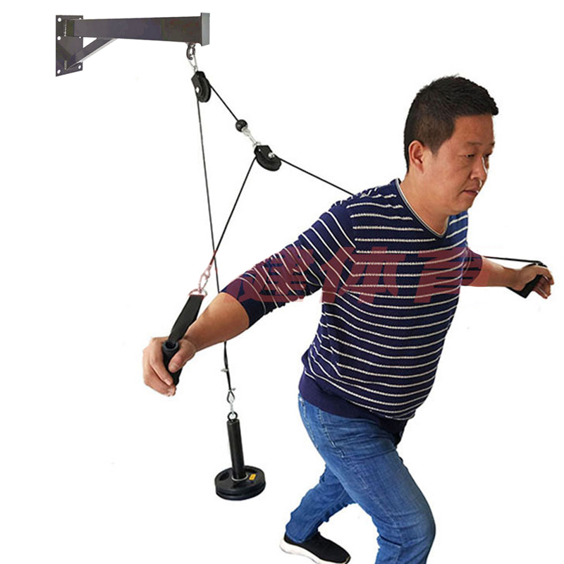 Gym Wall Mounted Fitness DIY P - Home Gym Cable Pulley System review and price