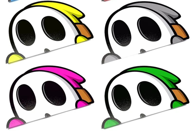 Car Stickers Cartoon Shy Guy P - Weight Plate Bumper review and price