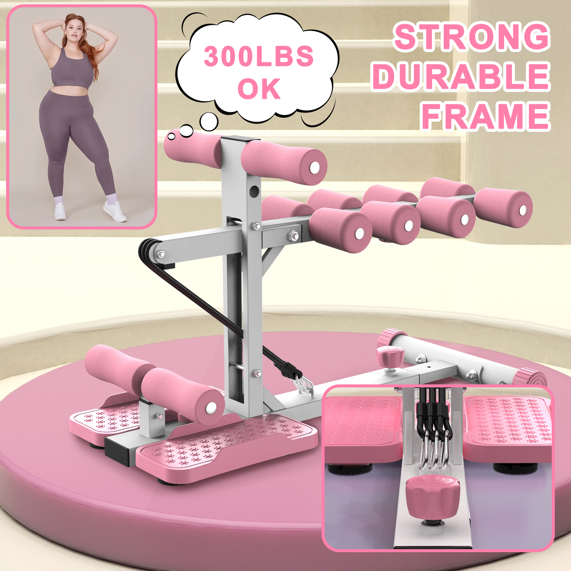 Deep Squat Machine with Resist - Home Gym In Apartment review and price