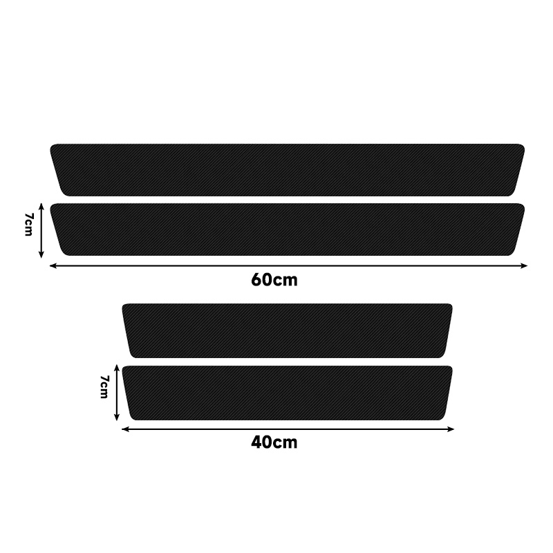 1/4/5/9Pcs Car Door Carbon Fib - Weight Plate Bumper review and price