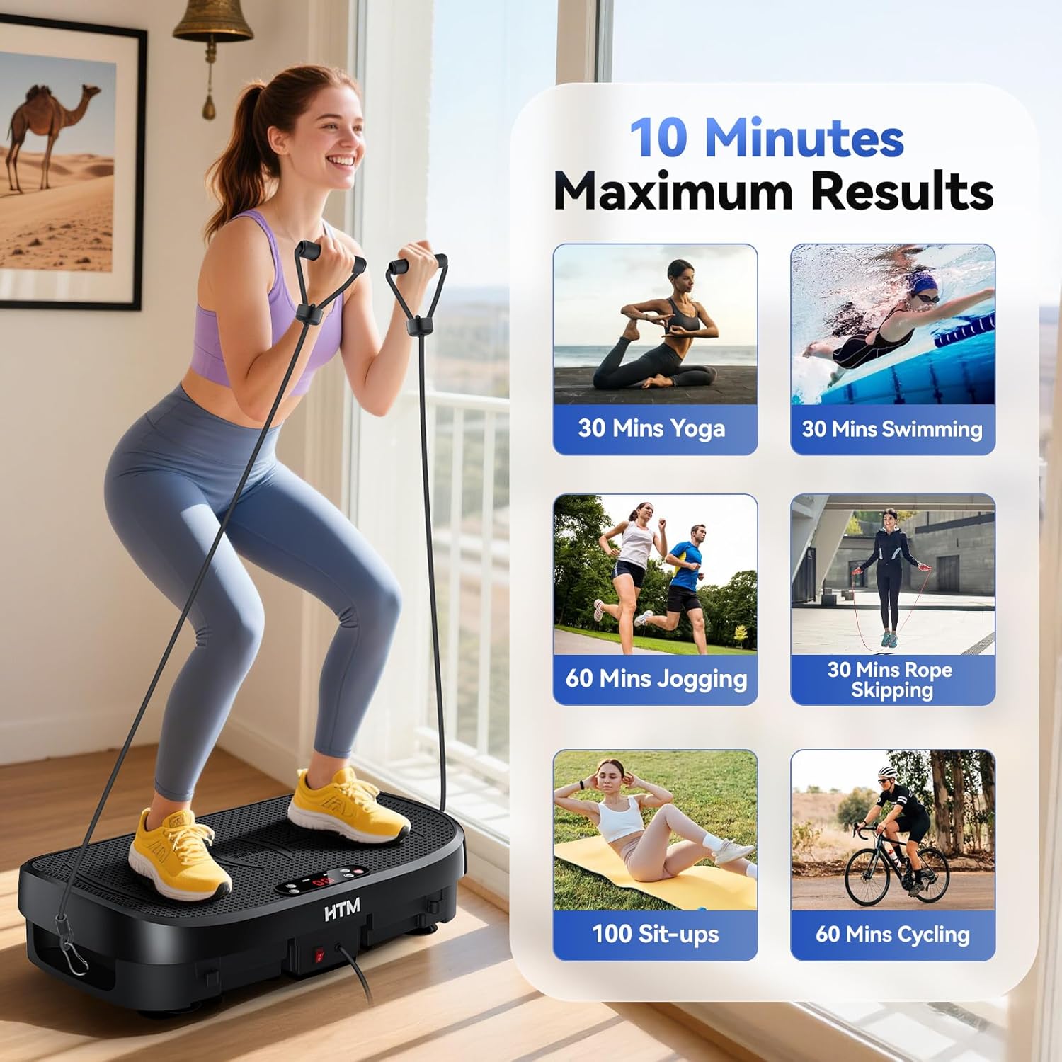 Vibration Plate Fat Burning Fi - Home Gym Mma review and price