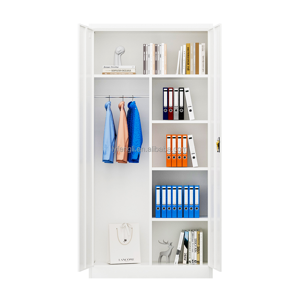 2-Door Metal Storage Wardrobe  - Home Gym In Apartment review and price