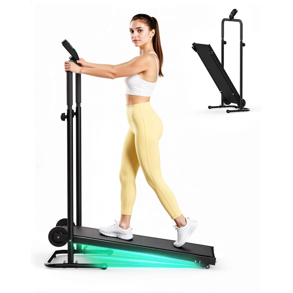 Manual Treadmill with Dual Whe - Home Gym Yes Or No review and price