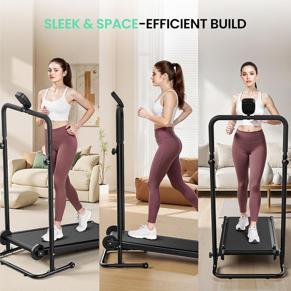 Manual Treadmill with Dual Whe - Home Gym Yes Or No review and price