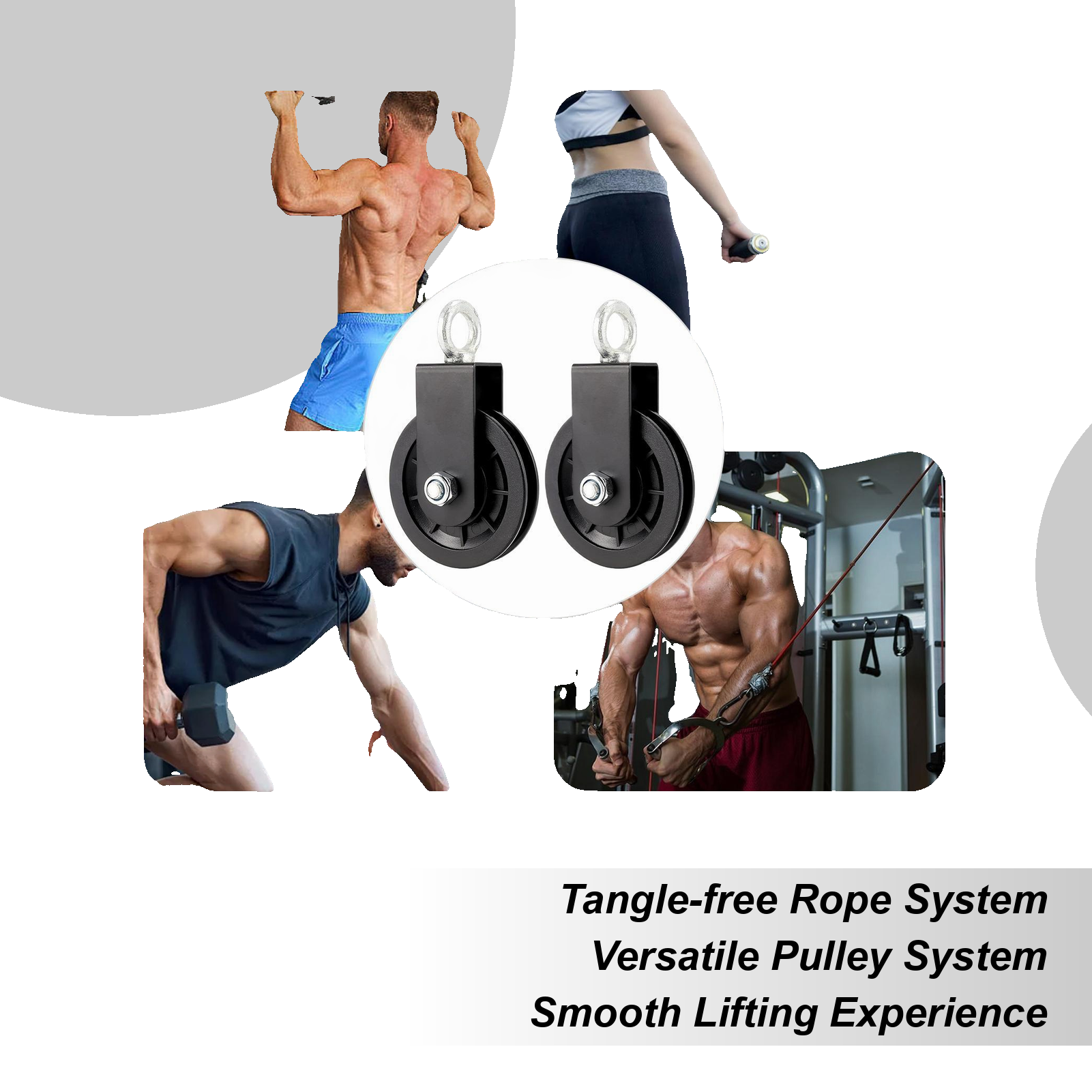 Gym Pulley Wheel Heavy Duty St - Home Gym Cable Pulley System review and price