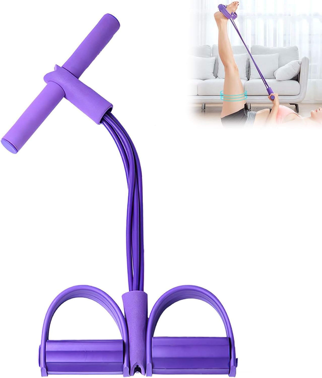 4-Tube Pedal Resistance Band M - Home Gym Needs review and price