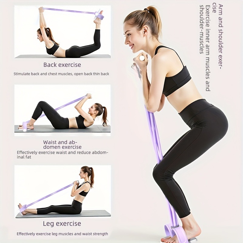 4-Tube Pedal Resistance Band M - Home Gym Needs review and price