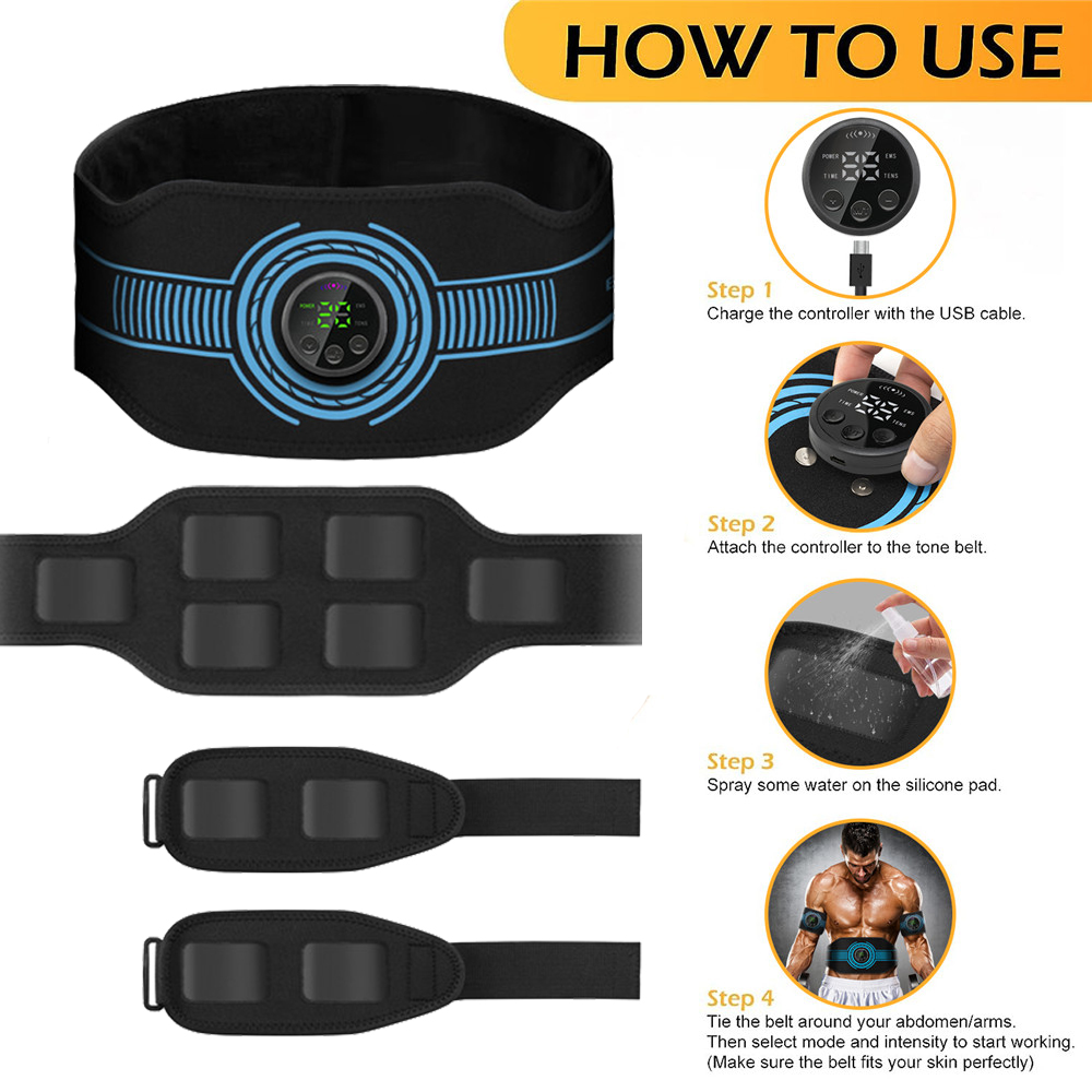 USB Rechargeable Abdominal Mus - Home Gym Needs review and price
