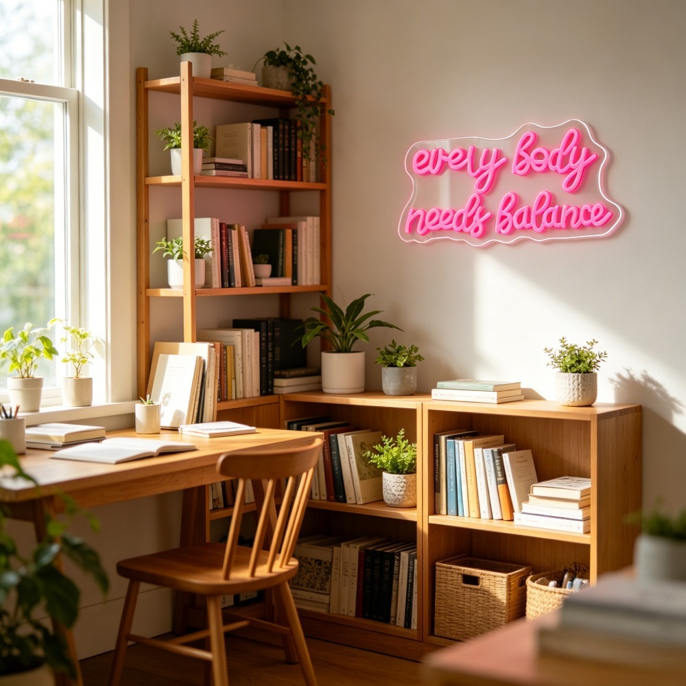 Neon Sign Everybody Needs Bala - Home Gym Needs review and price
