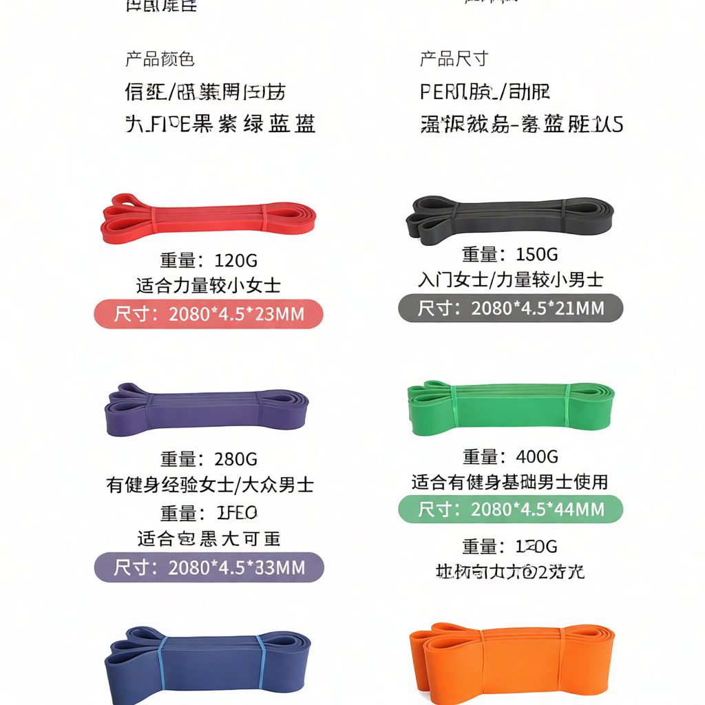 Elastic Resistance Bands TPE T - Home Gym Luxury review and price