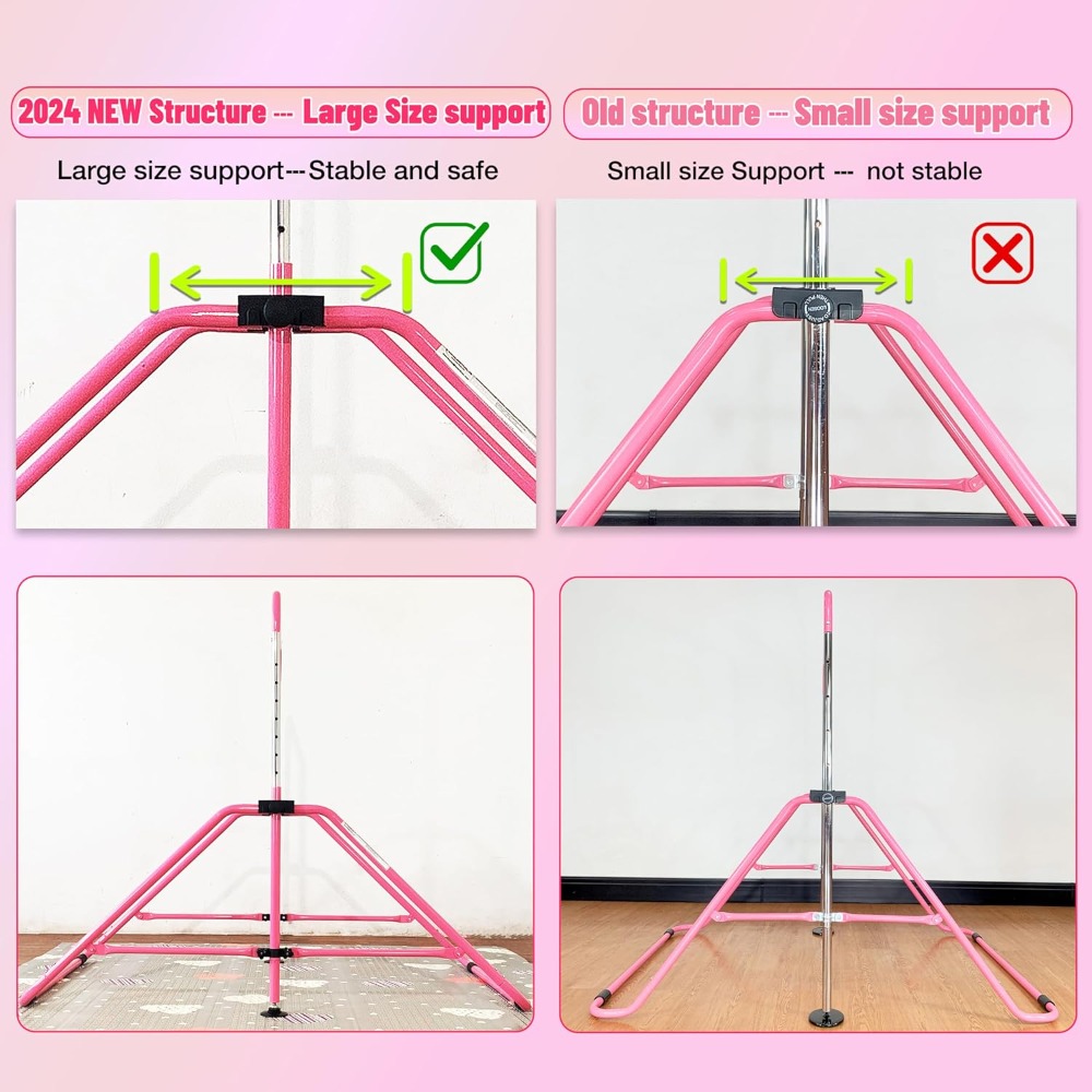 Foldable Gymnastics Bar for Ki - Home Gym Outdoor review and price
