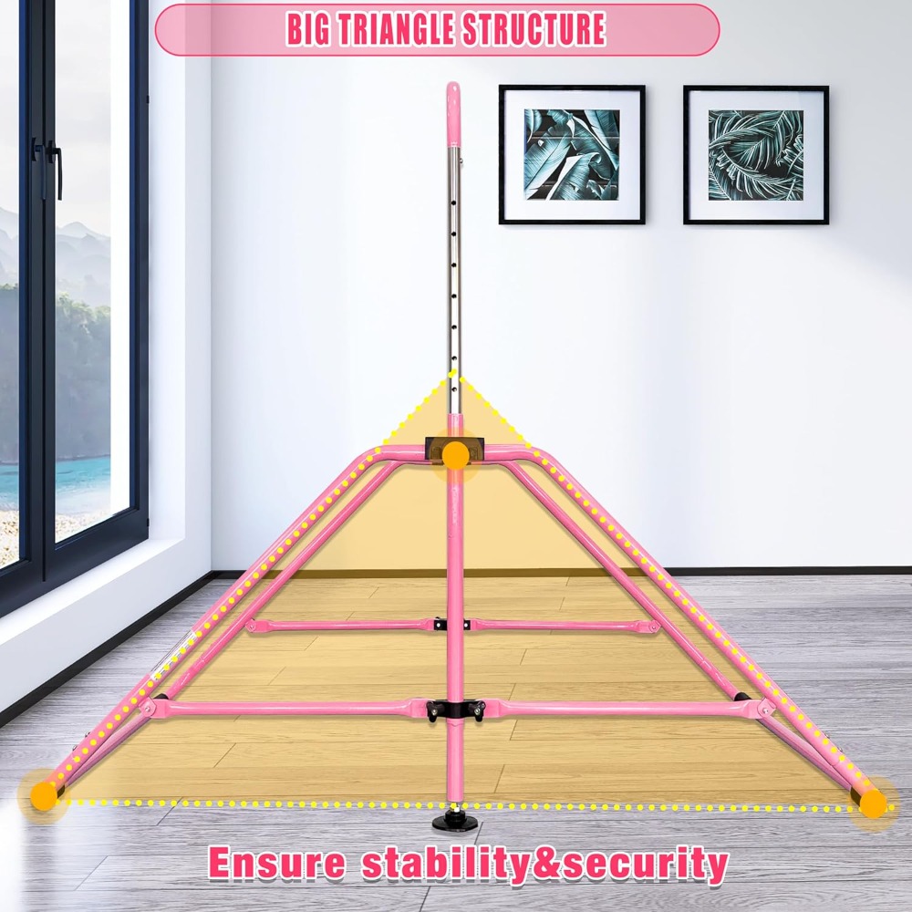 Foldable Gymnastics Bar for Ki - Home Gym Outdoor review and price
