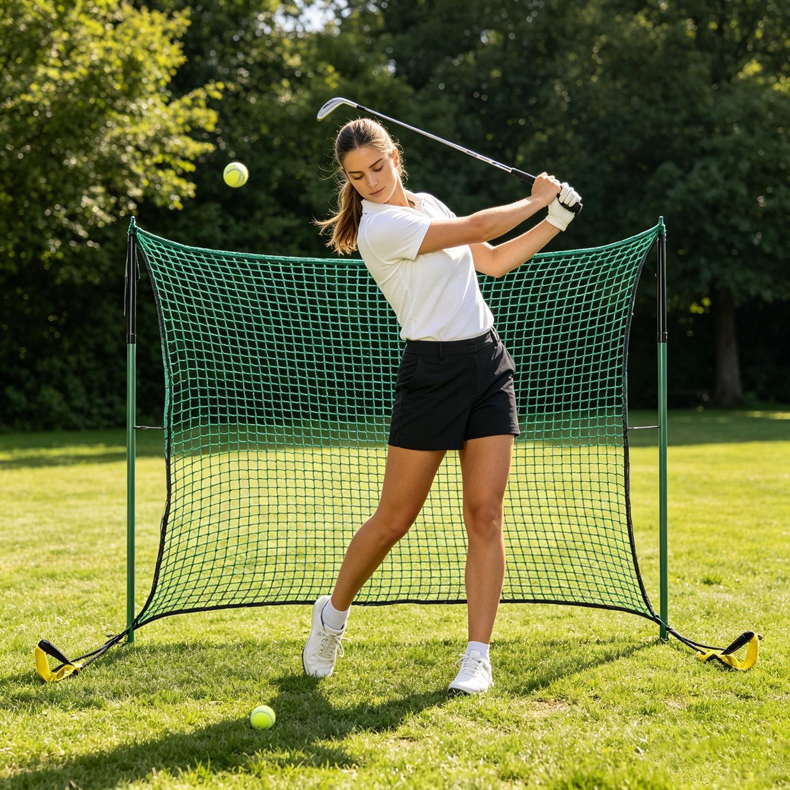 Golf Hitting Net Outdoor Train - Home Gym Outdoor review and price