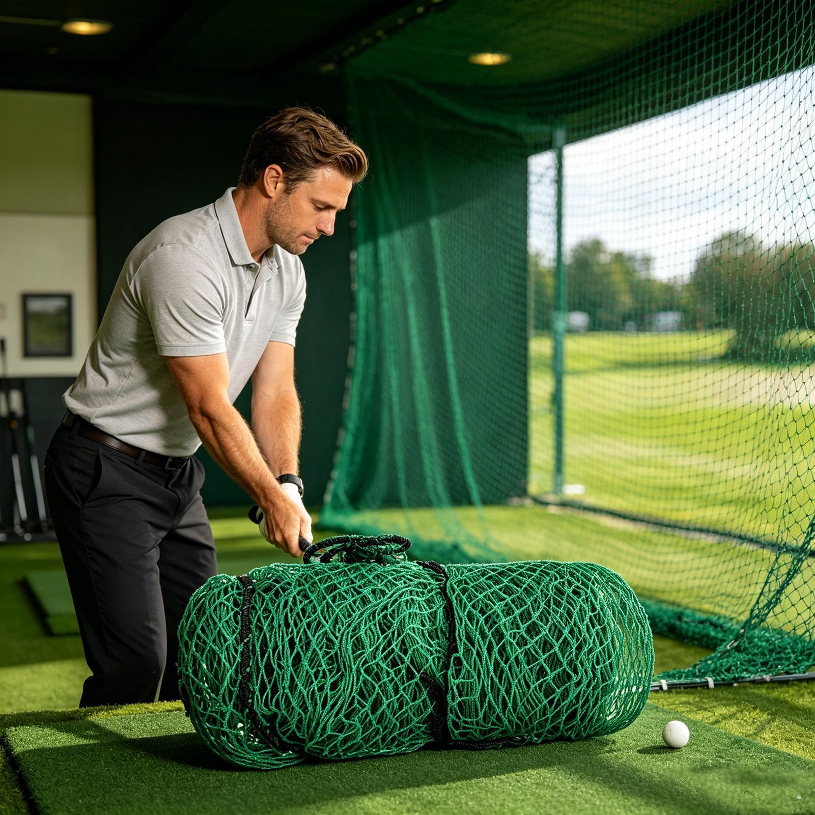 Golf Hitting Net Outdoor Train - Home Gym Outdoor review and price