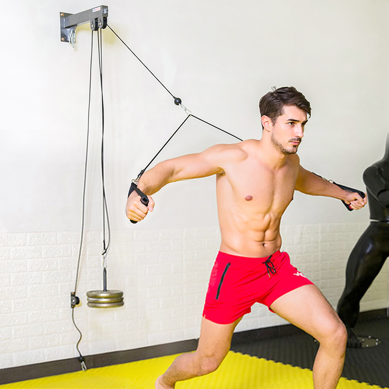 Universal DIY Pulley System Ca - Home Gym Cable Pulley System review and price