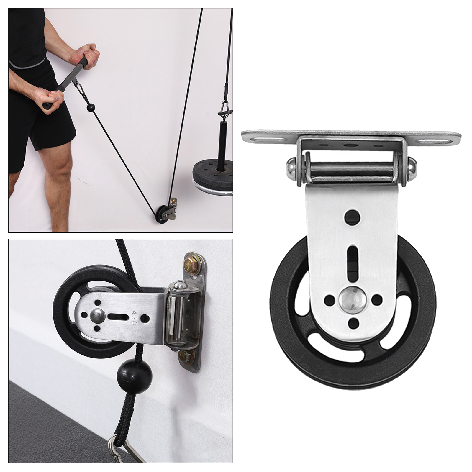 Gym Fitness Pulley Cable Syste - Home Gym Cable Pulley System review and price