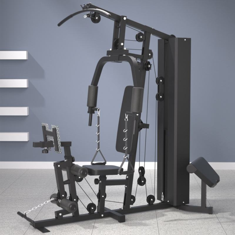 Multifunctional Home Gym Full  - Home Gym Cable Pulley System review and price