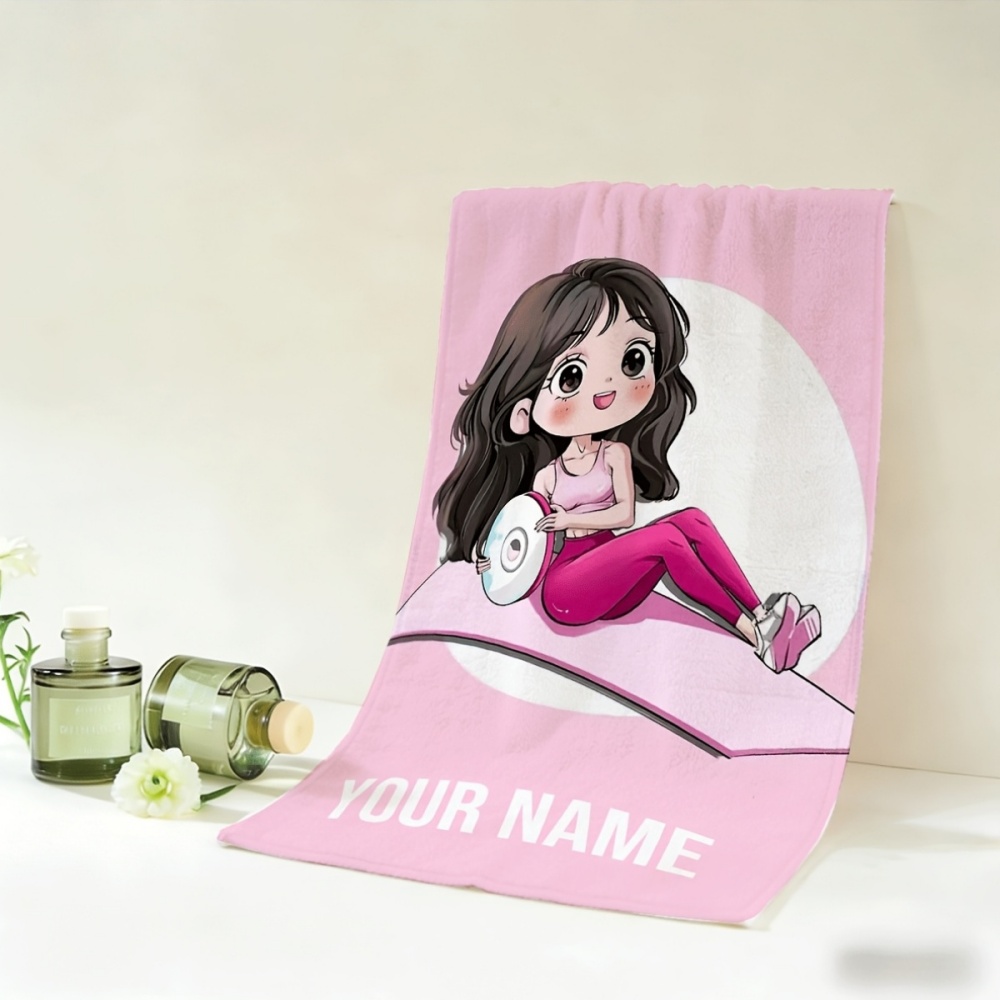 2pcs, Custom Name Towels, Cute - Home Gym Yes Or No review and price