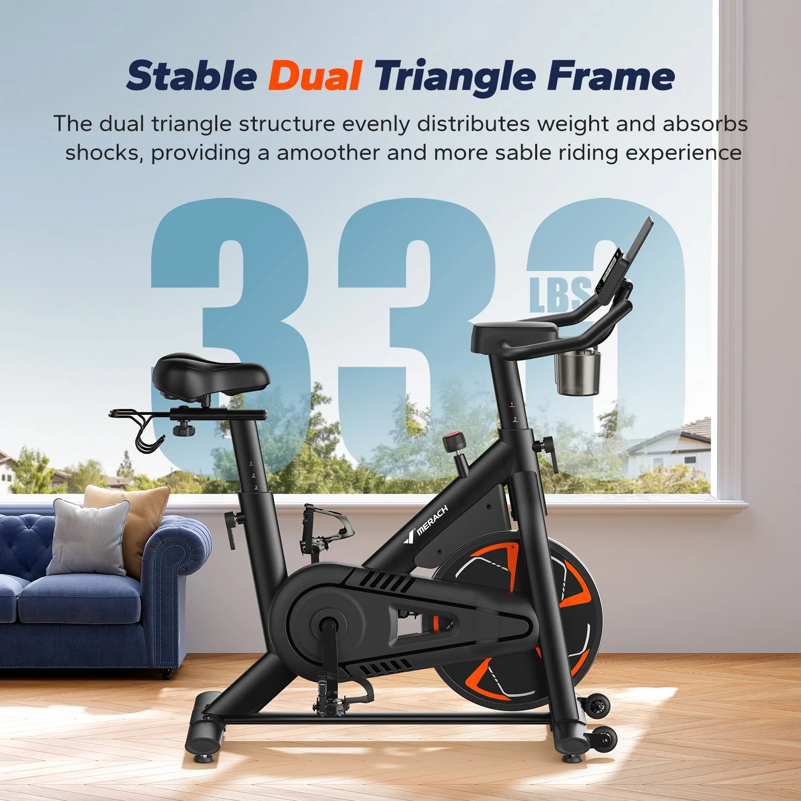 Merach Magnetic Exercise Bike  - Home Gym Needs review and price