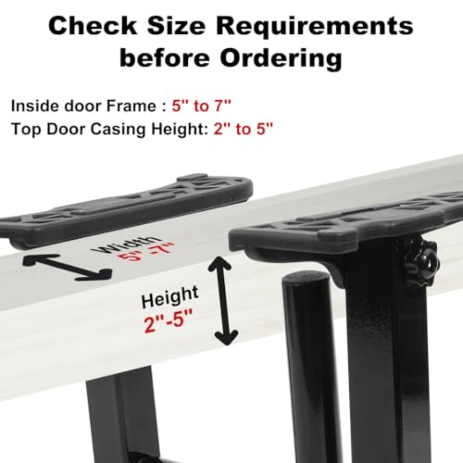 Doorway pull-up bar for home g - Home Gym Needs review and price