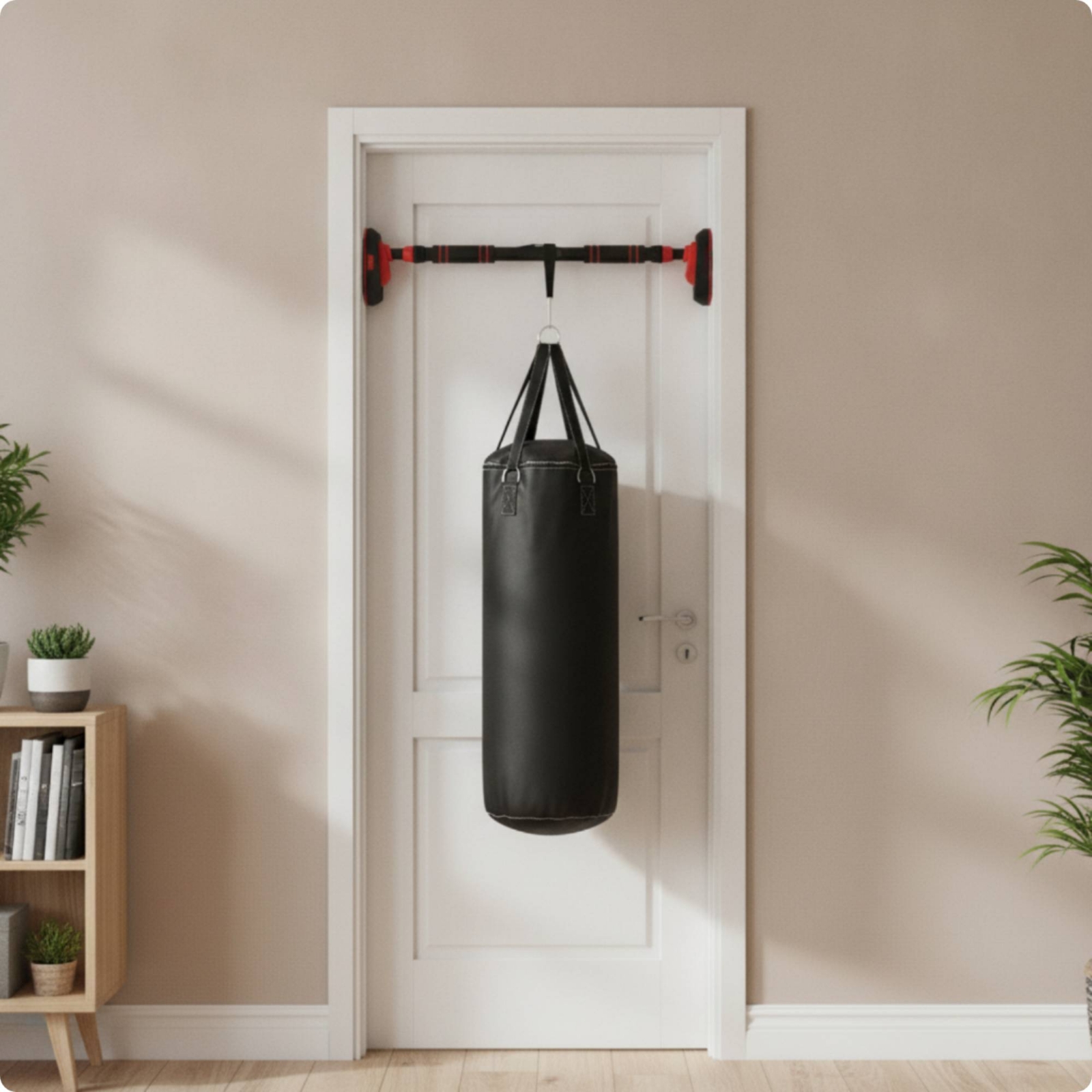 Doorway Pull up Bar Telescopic - Home Gym In Apartment review and price