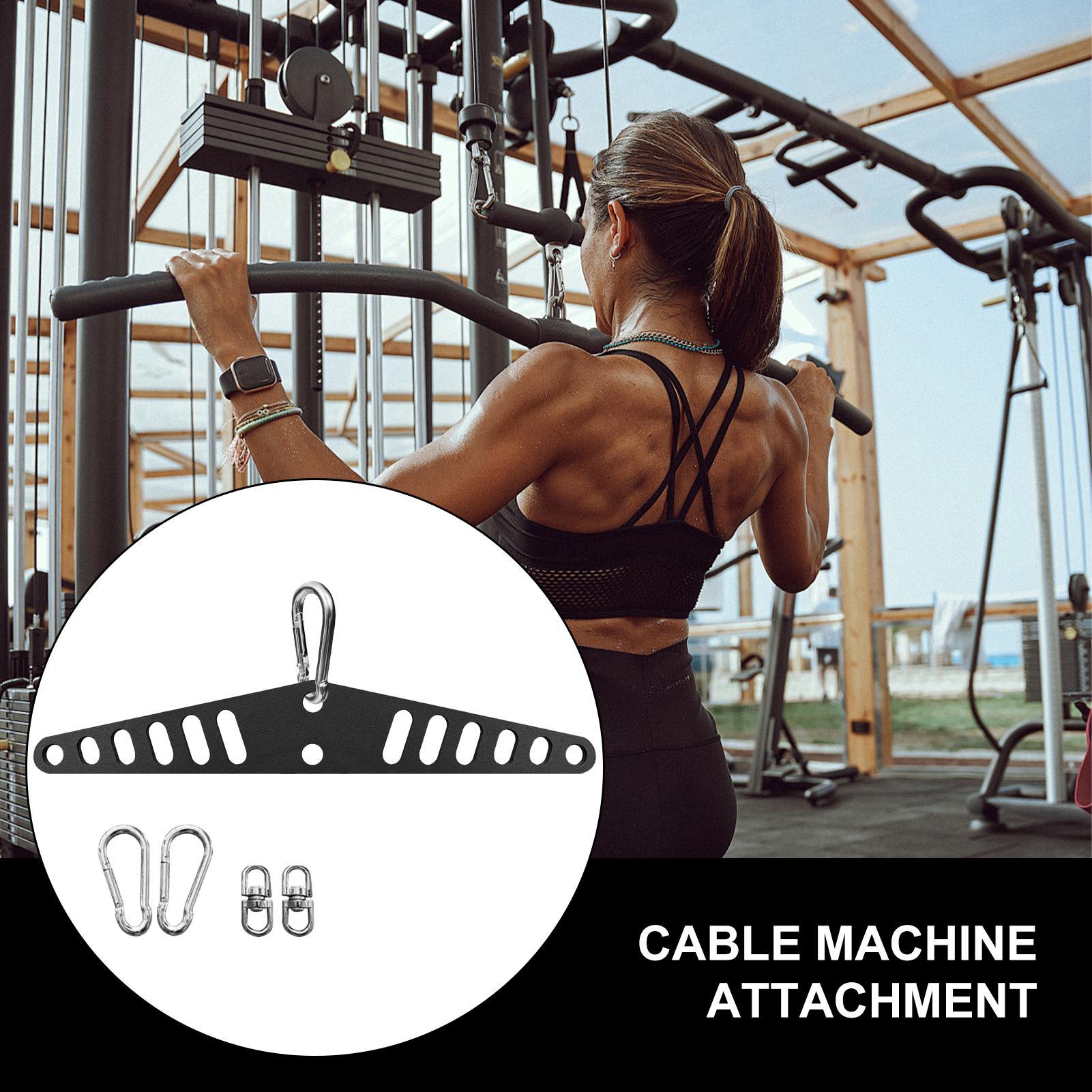 Cable Machine Attachment Pulle - Home Gym Cable Pulley System review and price