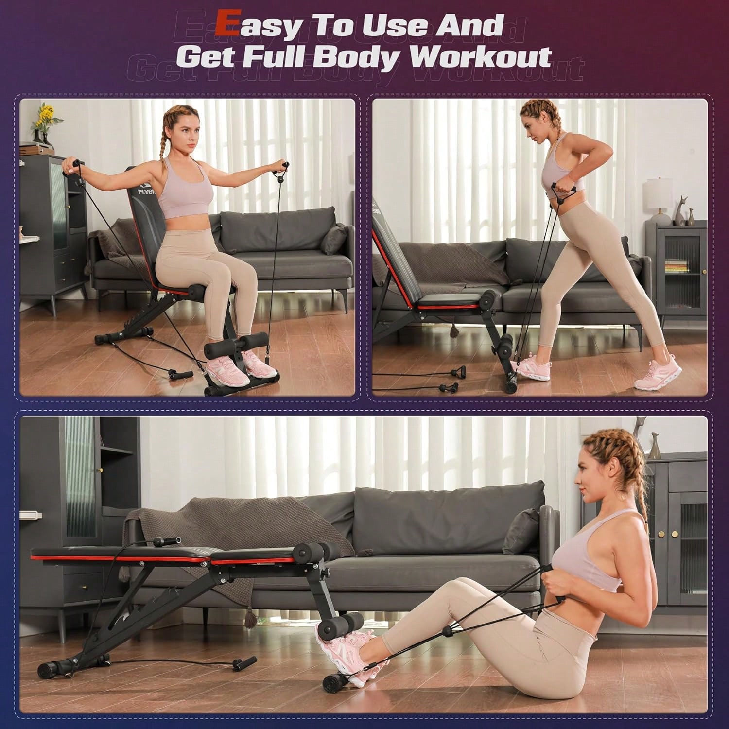 FEIERDUN FLYBIRD Foldable Weig - Home Gym In Apartment review and price